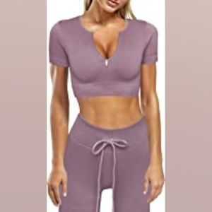 JN JANPRINT 2 PIECE WORKOUT SET FOR WOMEN - MEDIUM